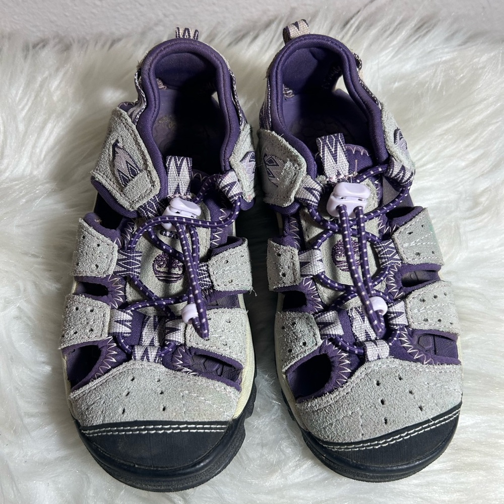 Timberland Earthkeepers Belknap Purple Sport Sandals Size 11 kids - Picture 2 of 8